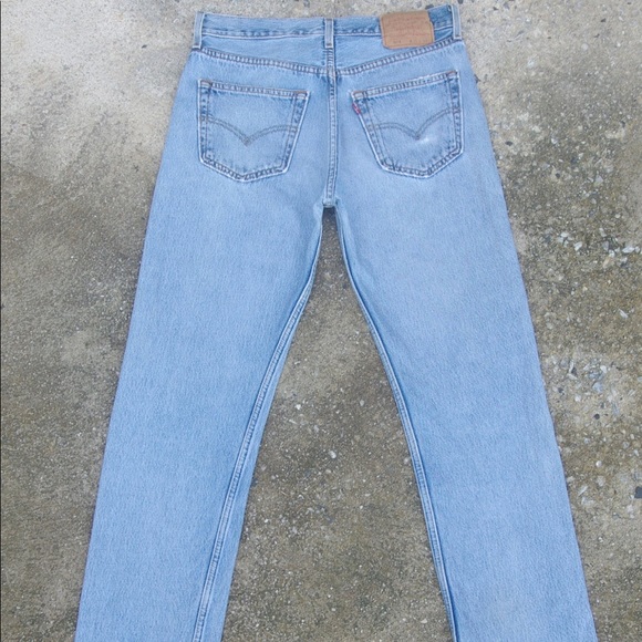 Vintage 90s levis 501 W29 W30 L31.5 - Picture 6 of 6